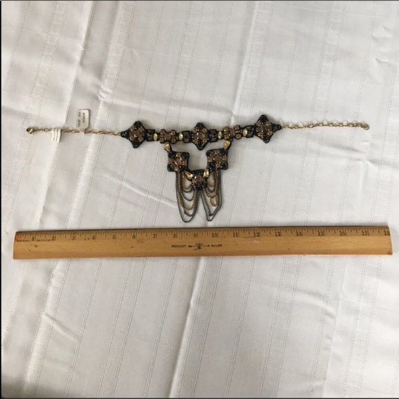 Free People Black Jeweled Suede Choker - Picture 6 of 6